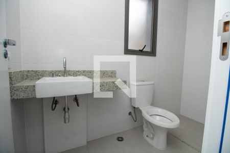 Banheiro 1, panorâmica  de apartamento à venda com 2 quartos, 74m² em Moema, São Paulo