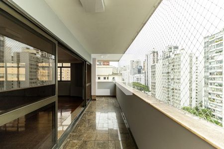 Varanda de apartamento para alugar com 4 quartos, 280m² em Santa Cecilia, São Paulo