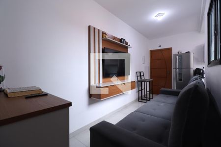 Sala de apartamento à venda com 2 quartos, 90m² em Parque das Nações, Santo André