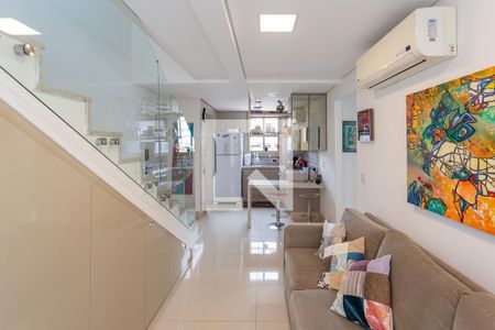 Sala de apartamento à venda com 2 quartos, 120m² em Gutierrez, Belo Horizonte