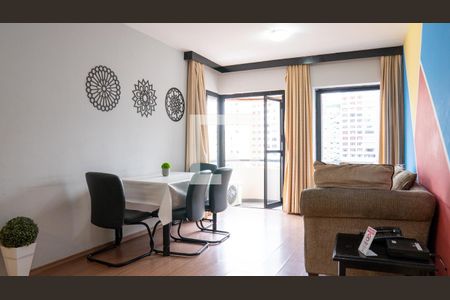 Sala de apartamento para alugar com 1 quarto, 48m² em Santa Cecilia, São Paulo
