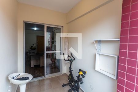 Varanda da Sala de apartamento para alugar com 3 quartos, 85m² em Floresta, Belo Horizonte