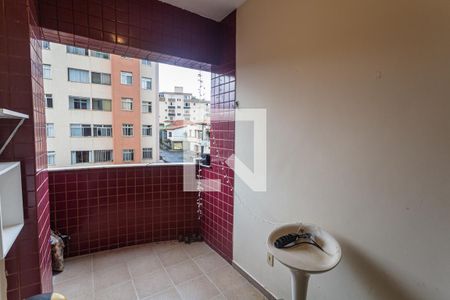 Varanda da Sala de apartamento para alugar com 3 quartos, 85m² em Floresta, Belo Horizonte