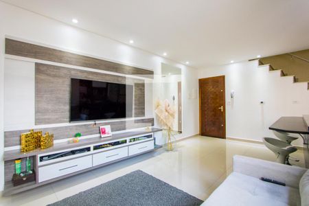 Sala de apartamento à venda com 2 quartos, 140m² em Vila Valparaiso, Santo André
