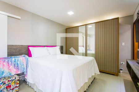 Quarto 1 - Suíte de apartamento à venda com 2 quartos, 140m² em Vila Valparaiso, Santo André