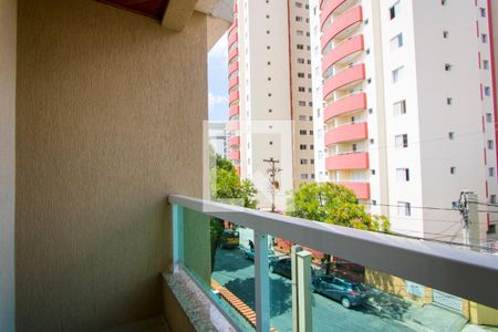 Varanda do quarto 1 de apartamento à venda com 2 quartos, 140m² em Vila Valparaiso, Santo André