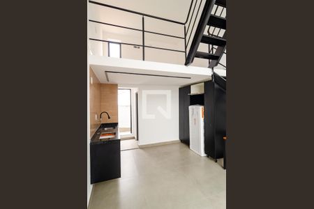 Cozinha de apartamento para alugar com 1 quarto, 50m² em Mirandópolis, São Paulo