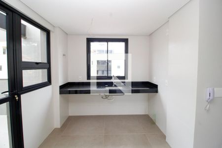 Cozinha de apartamento à venda com 3 quartos, 149m² em Santo Antônio, Belo Horizonte