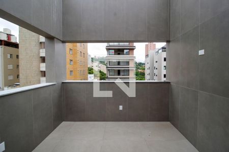 Area Externa da Cozinha de apartamento à venda com 2 quartos, 115m² em Santo Antônio, Belo Horizonte