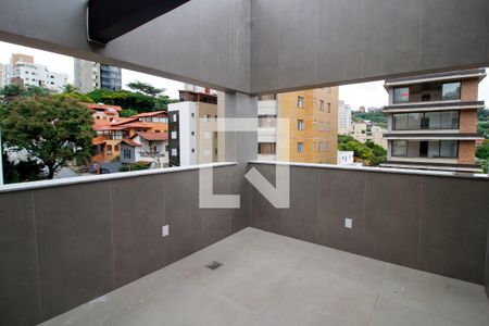 Area Externa da Cozinha de apartamento à venda com 2 quartos, 115m² em Santo Antônio, Belo Horizonte
