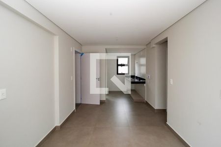 Sala de apartamento à venda com 2 quartos, 58m² em Santo Antônio, Belo Horizonte