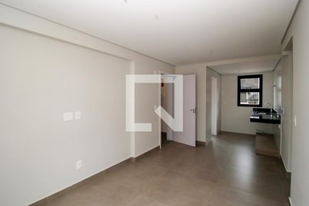 Sala de apartamento à venda com 2 quartos, 58m² em Santo Antônio, Belo Horizonte