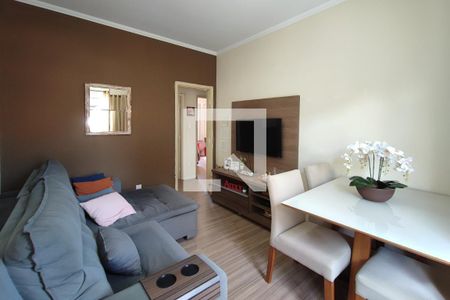 Sala de apartamento à venda com 2 quartos, 74m² em Vila Marieta, Campinas