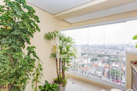 Varanda Sala de apartamento para alugar com 3 quartos, 74m² em Vila das Merces, São Paulo