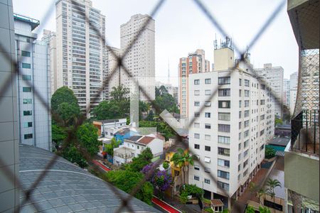 Vista da Varanda da Sala de apartamento à venda com 1 quarto, 36m² em Bela Vista, São Paulo