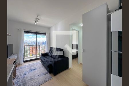 Cozinha/Sala de apartamento para alugar com 1 quarto, 34m² em Santo Amaro, São Paulo