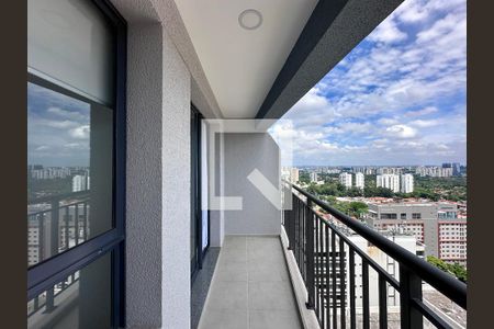 Sacada de apartamento para alugar com 1 quarto, 34m² em Santo Amaro, São Paulo