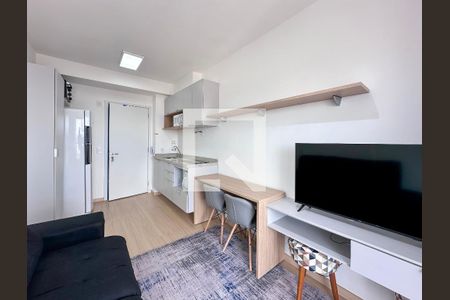 Sala de apartamento para alugar com 1 quarto, 34m² em Santo Amaro, São Paulo