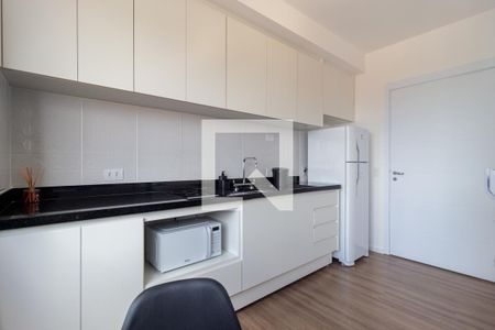 Cozinha de kitnet/studio à venda com 1 quarto, 26m² em Belenzinho, São Paulo