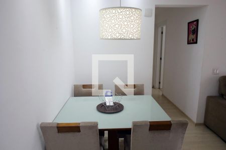 Sala de Estar e Jantar de apartamento para alugar com 2 quartos, 62m² em Marapé, Santos