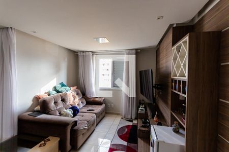 Sala de apartamento à venda com 2 quartos, 85m² em Vila Guiomar, Santo André