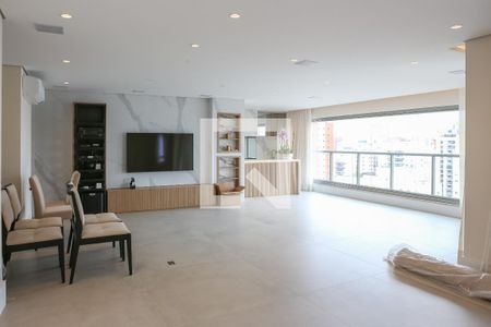 Sala e Varanda Gourmet de apartamento à venda com 3 quartos, 160m² em Pompeia, São Paulo
