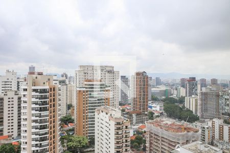 Vista da Sala e Varanda Gourmet de apartamento à venda com 3 quartos, 160m² em Pompeia, São Paulo