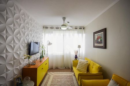 Sala de Tv de apartamento à venda com 2 quartos, 75m² em Jardim Monte Kemel, São Paulo