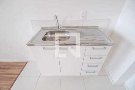 Cozinha de apartamento à venda com 1 quarto, 24m² em Bonfim, Osasco