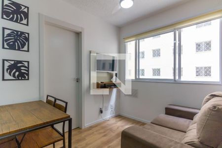 Sala de apartamento à venda com 2 quartos, 35m² em Várzea da Barra Funda, São Paulo