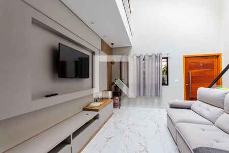 Sala de casa à venda com 3 quartos, 165m² em Parque das Nações, Santo André