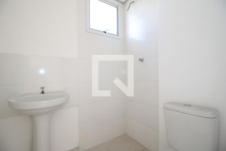 Banheiro de apartamento à venda com 1 quarto, 29m² em Vila Guilhermina, São Paulo