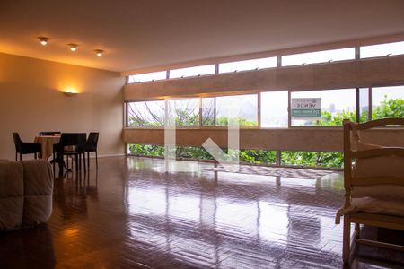 Sala de apartamento à venda com 4 quartos, 253m² em Urca, Rio de Janeiro