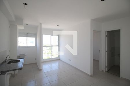 Sala/Cozinha e área de serviço de apartamento para alugar com 1 quarto, 29m² em Vila Guilhermina, São Paulo