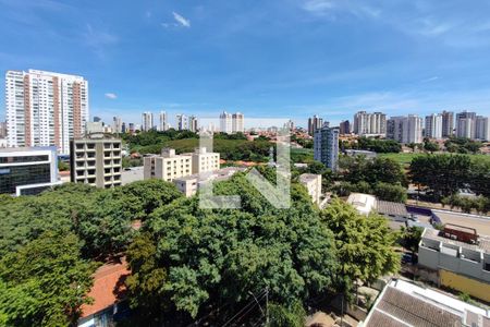 Vista Varanda da Sala de apartamento à venda com 4 quartos, 237m² em Cambuí, Campinas