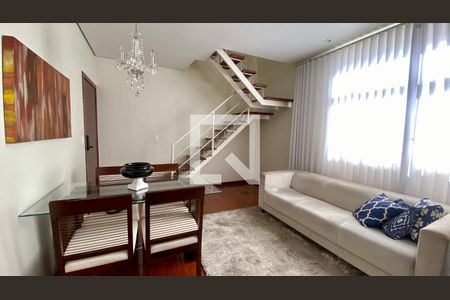 Sala 1 de apartamento à venda com 2 quartos, 140m² em Barroca, Belo Horizonte