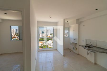 Sala/Cozinha de apartamento à venda com 1 quarto, 29m² em Vila Guilhermina, São Paulo