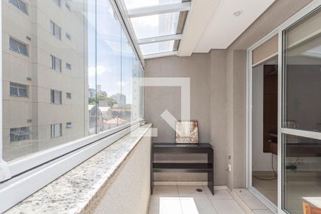 Varanda de kitnet/studio para alugar com 1 quarto, 30m² em Aclimação, São Paulo