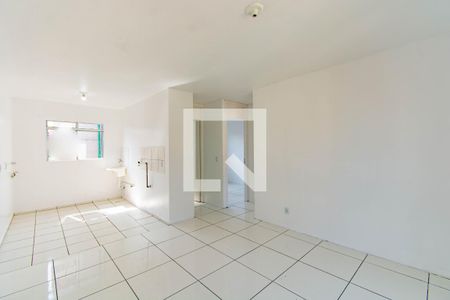 Sala/cozinha/Área de serviço   de apartamento para alugar com 2 quartos, 42m² em Igara, Canoas
