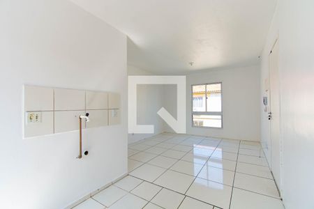 Sala/cozinha/Área de serviço   de apartamento para alugar com 2 quartos, 42m² em Igara, Canoas