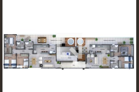 Apartamento à venda com 3 quartos, 109m² em Jardim America, Belo Horizonte