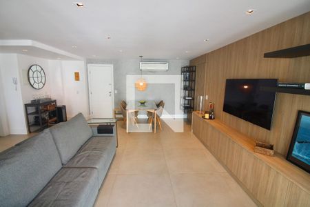 Sala de apartamento para alugar com 2 quartos, 112m² em Barra da Tijuca, Rio de Janeiro