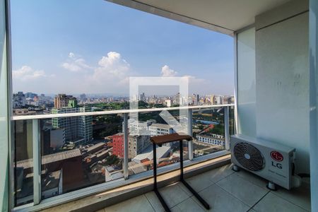 Studio  varanda de kitnet/studio para alugar com 1 quarto, 22m² em Sé, São Paulo