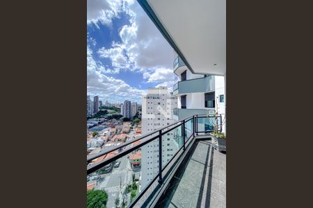 Varanda da Sala de apartamento para alugar com 4 quartos, 273m² em Vila Regente Feijó, São Paulo