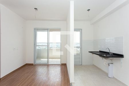 Sala e Cozinha de apartamento à venda com 2 quartos, 46m² em Penha de França, São Paulo