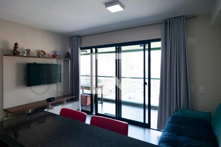 Sala / Cozinha de apartamento à venda com 1 quarto, 50m² em Bela Vista, São Paulo