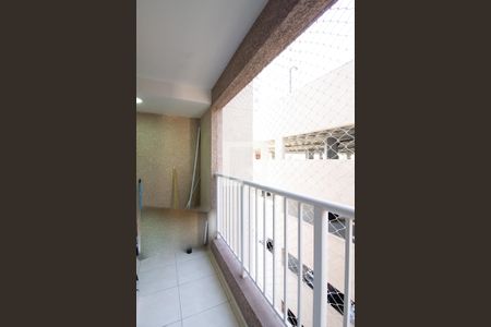 Varanda da Sala de apartamento para alugar com 2 quartos, 47m² em Cidade Brasil, Guarulhos