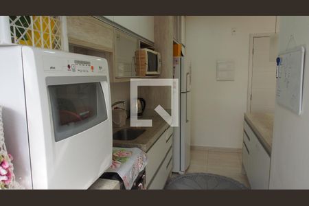 Cozinha e Área de Serviço de apartamento à venda com 2 quartos, 63m² em Jardim Ana Maria, Jundiaí