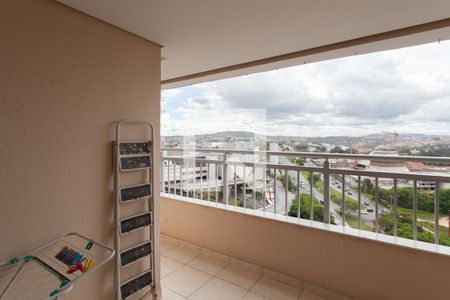 Varanda da Sala de apartamento para alugar com 3 quartos, 80m² em Vila Cloris, Belo Horizonte