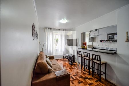 Sala de apartamento para alugar com 1 quarto, 46m² em Vila Ipiranga, Porto Alegre